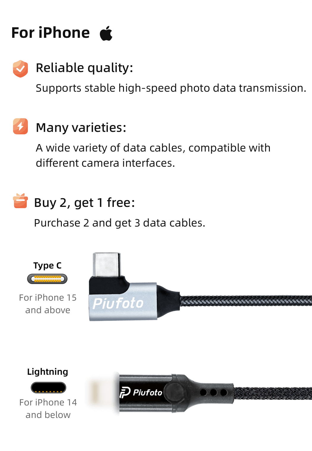 Stable and Reliable Data Transfer Cable