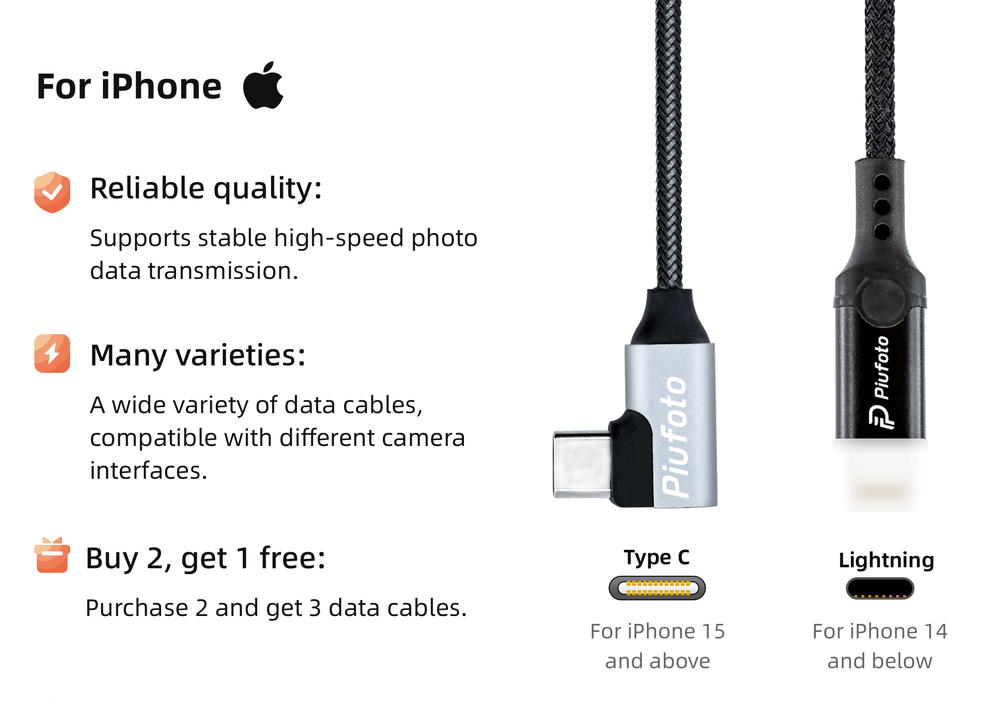 Stable and Reliable Data Transfer Cable