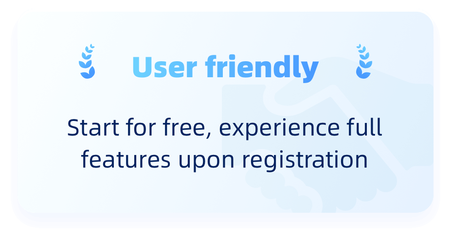 User friendly